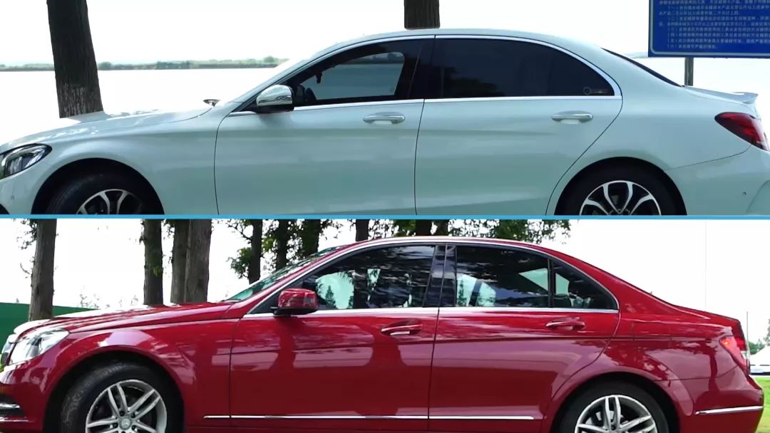 评两代奔驰C级：颜值就是战斗力