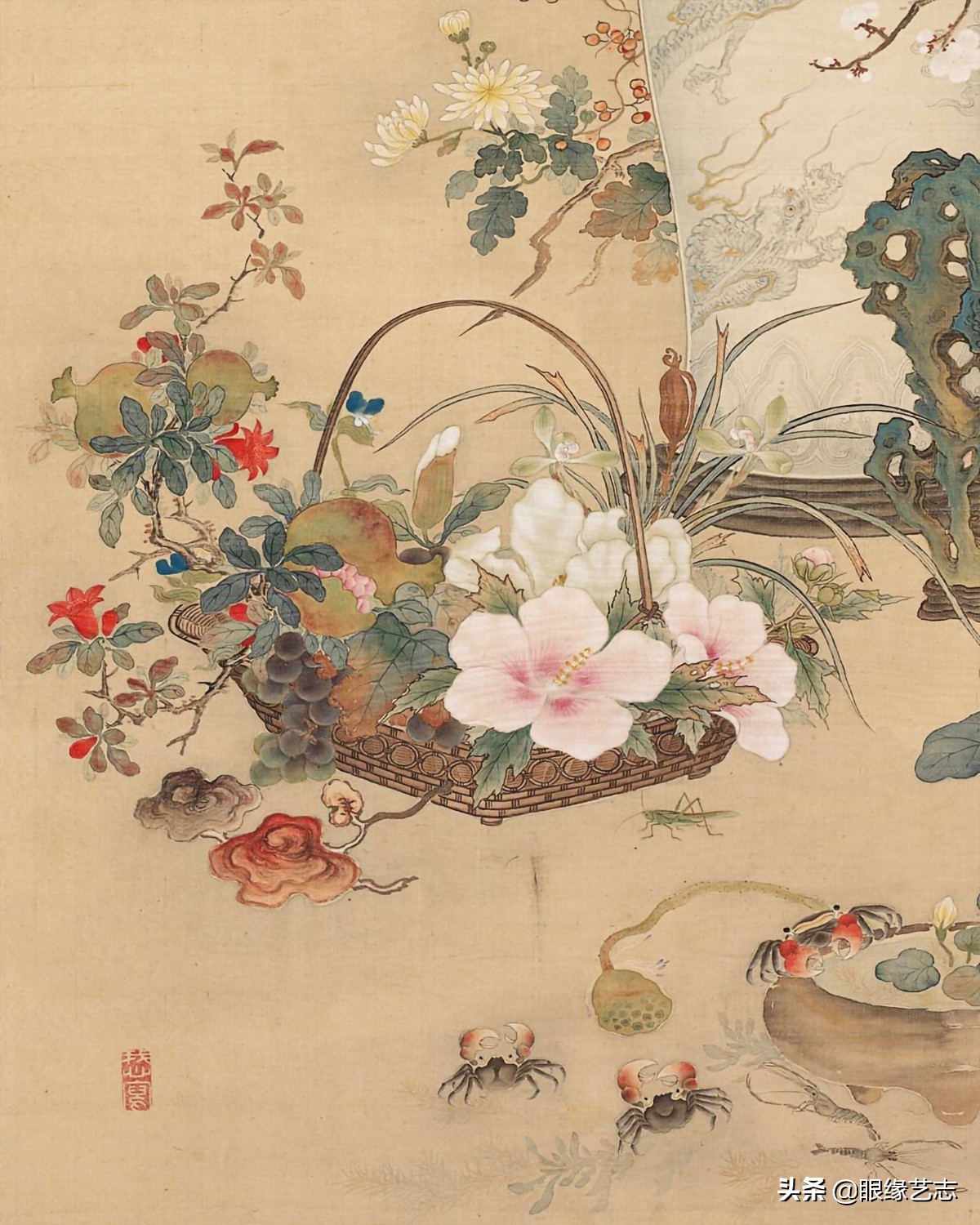 日本100幅中国古代绘画,日本花鸟绘画欣赏