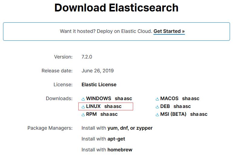 Elasticsearch在cenos7下搭建双机测试集群