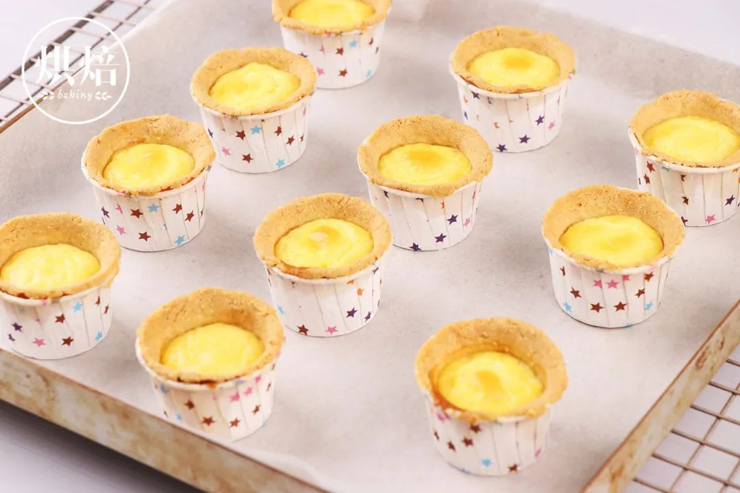 自制一岁以上就可以吃的蛋挞,自制低糖蛋挞