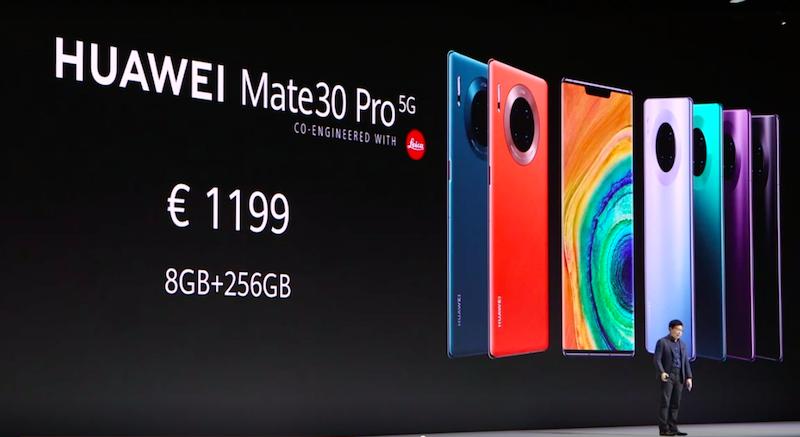 每秒7680帧慢拍！14根5G天线，华为Mate30发布，智慧屏也来了