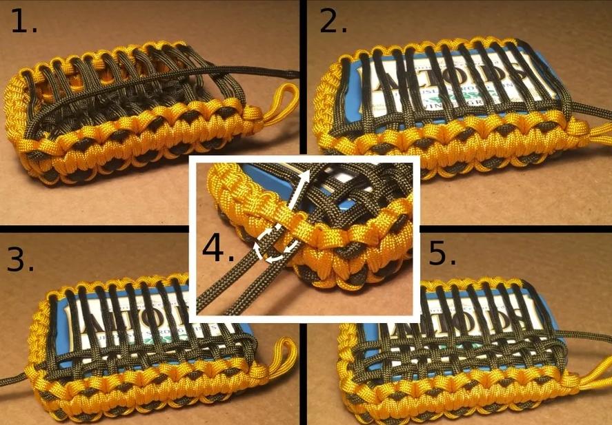 小零钱包迷你制作,小钱袋编法教程