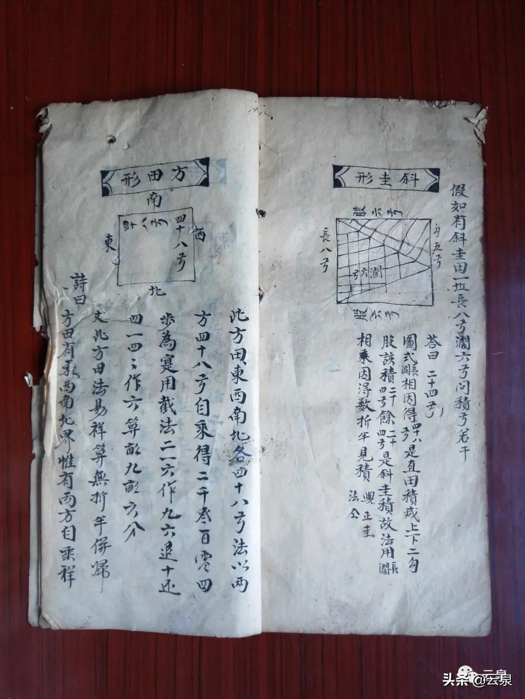 古代人是如何丈量土地计算房地产面积的？明清珠算与鱼鳞图册联想