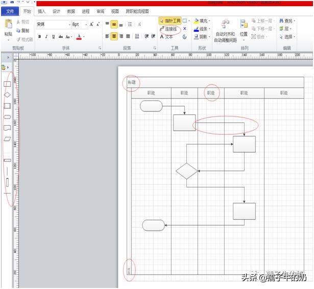 visio10怎么绘制简单的流程图,如何利用visio软件绘制流程图