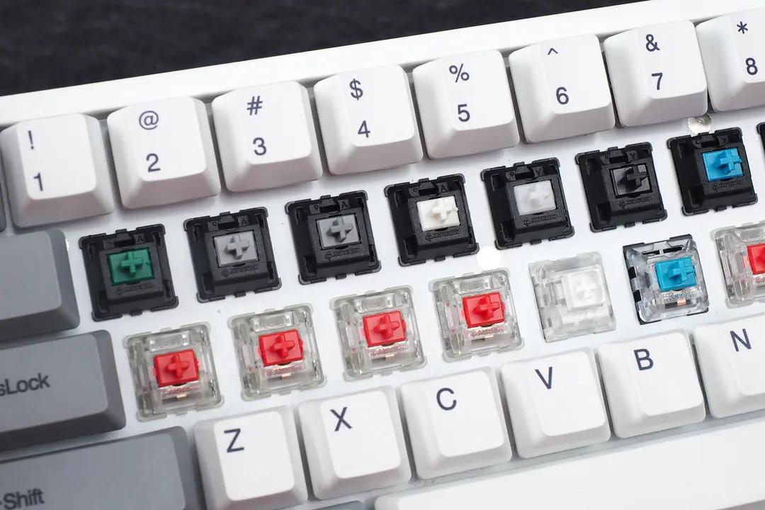 nj68机械键盘拆解,keydousnj81键盘评测
