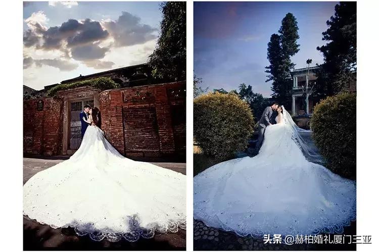 厦门拍的婚纱照大概多少钱,厦门黄厝婚纱照