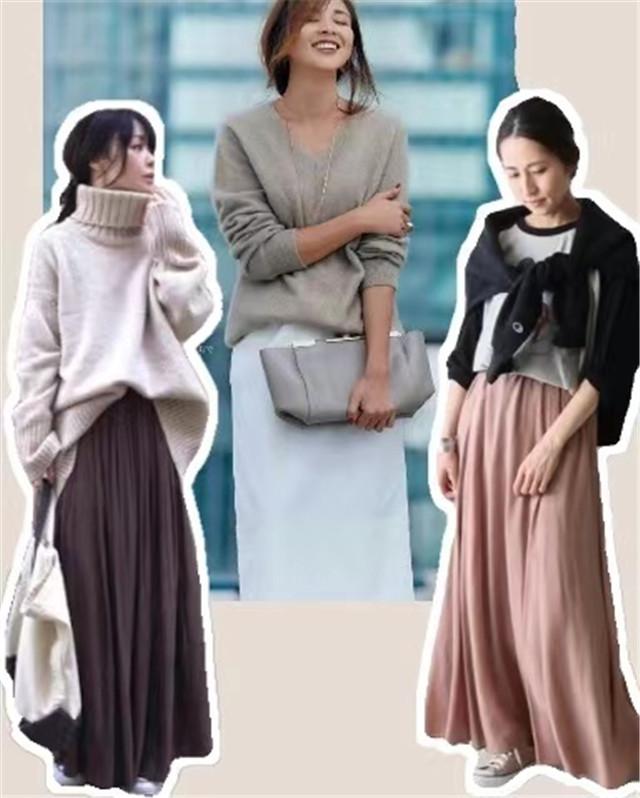 冬天想好看但又想保暖裙子穿搭,冬日裙子穿搭日系