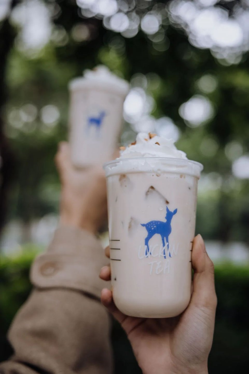 瑞幸新品奶茶,瑞幸茉莉轻乳茶多少毫升