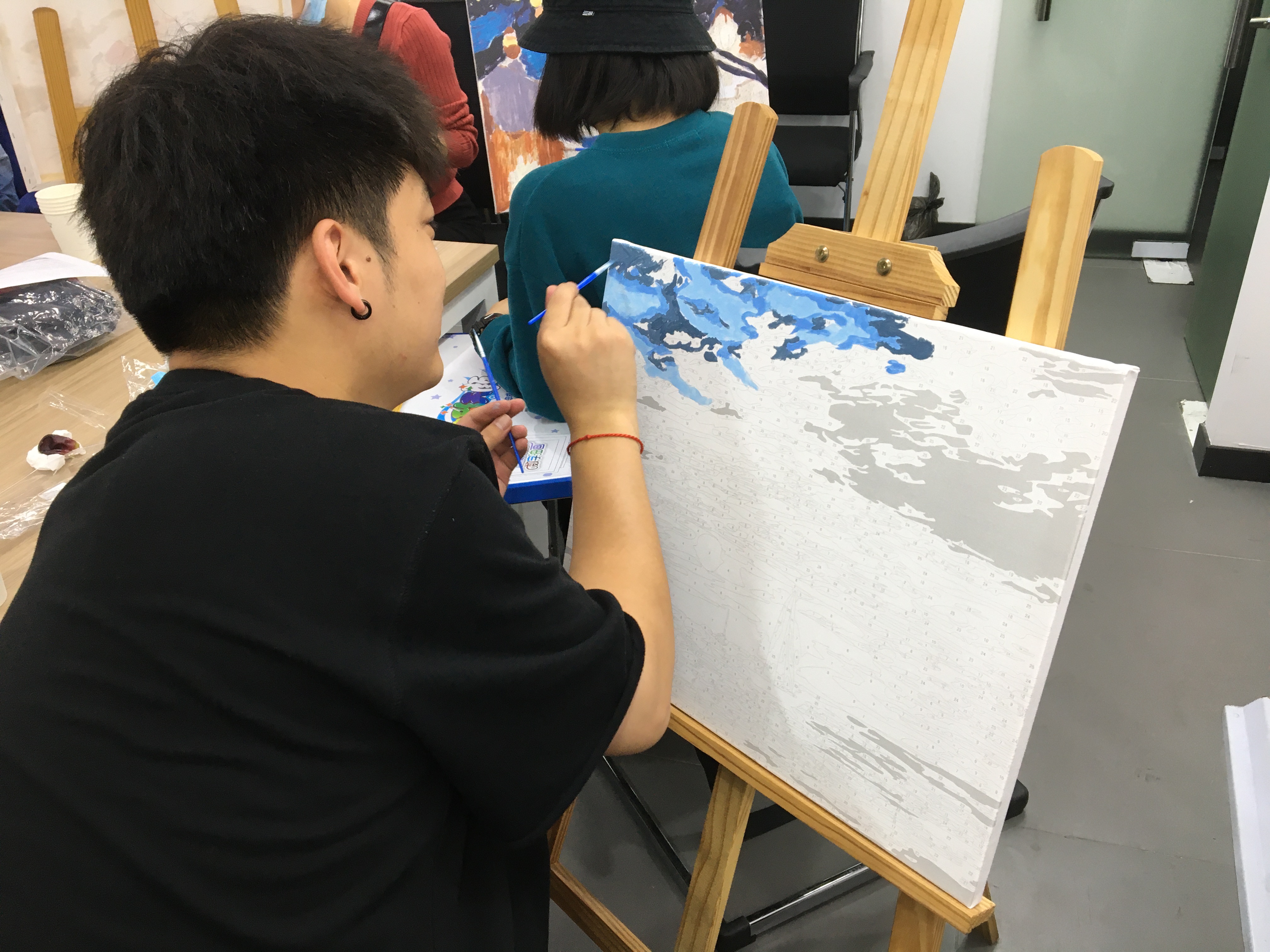 又简单又真实的油画,人生第一次绘画作品