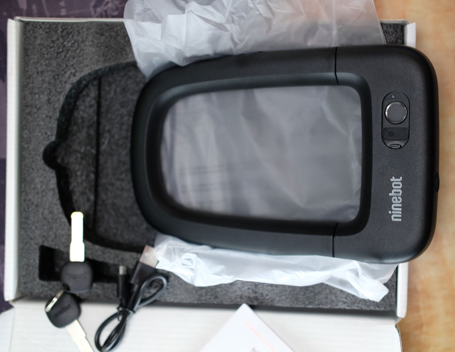 我是麦田-2020-07-九号智能指纹U形锁体验