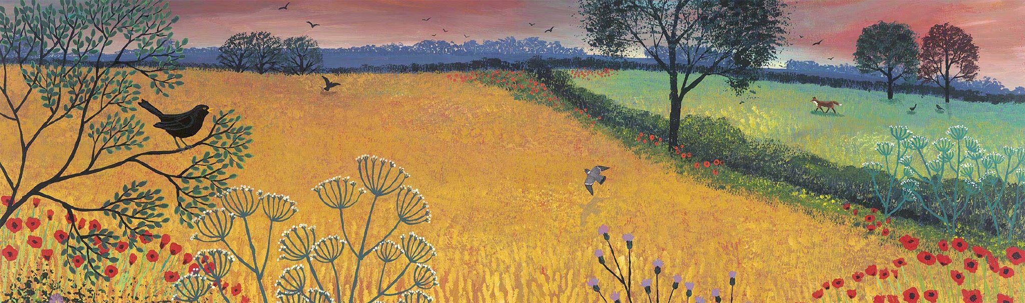 儿童风景油画写生作品,1-3岁宝宝简单水彩油画