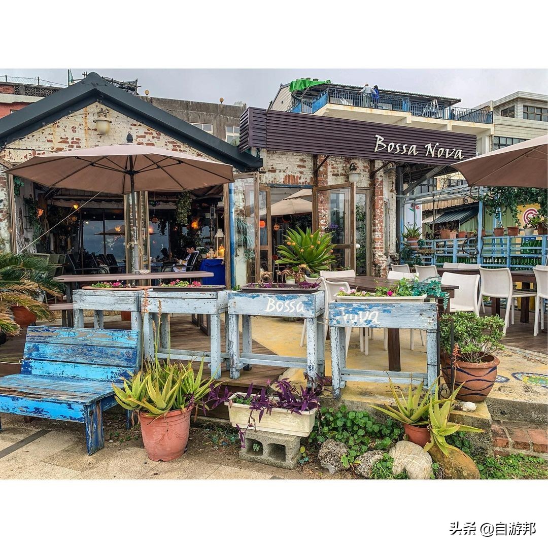 超级治愈美丽的海岸线咖啡厅,台湾小资咖啡馆