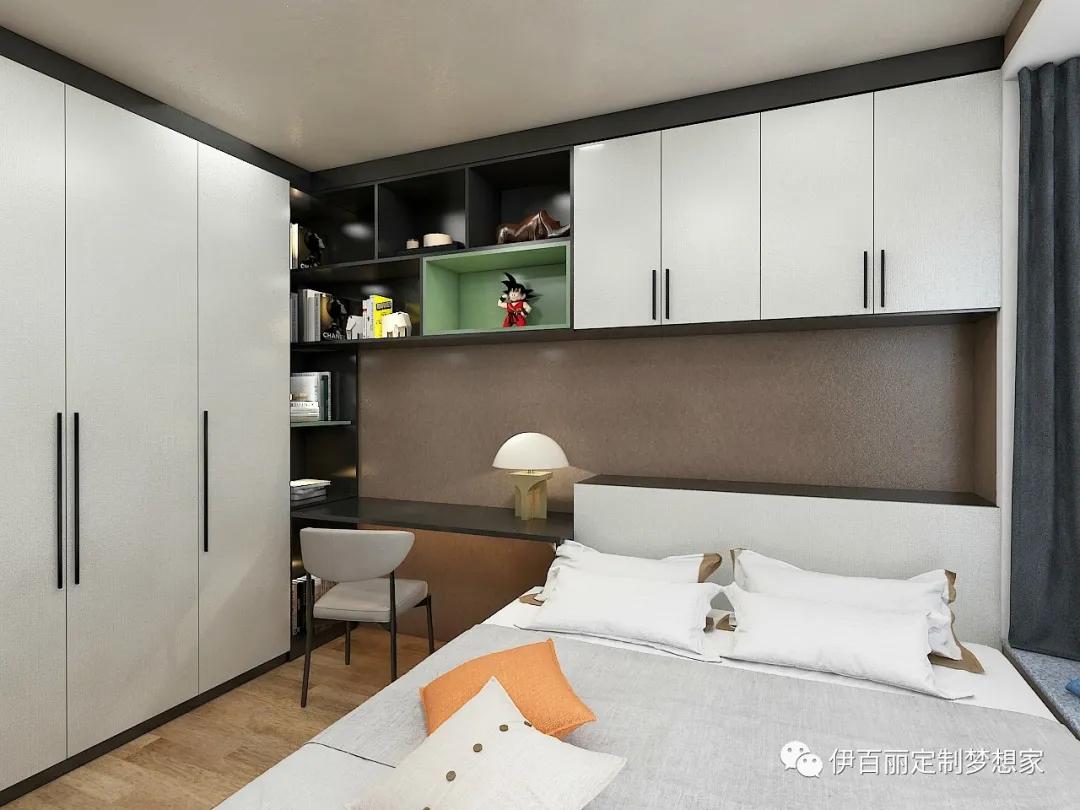 2.4米推拉门衣柜布局设计,两扇门衣柜布局设计