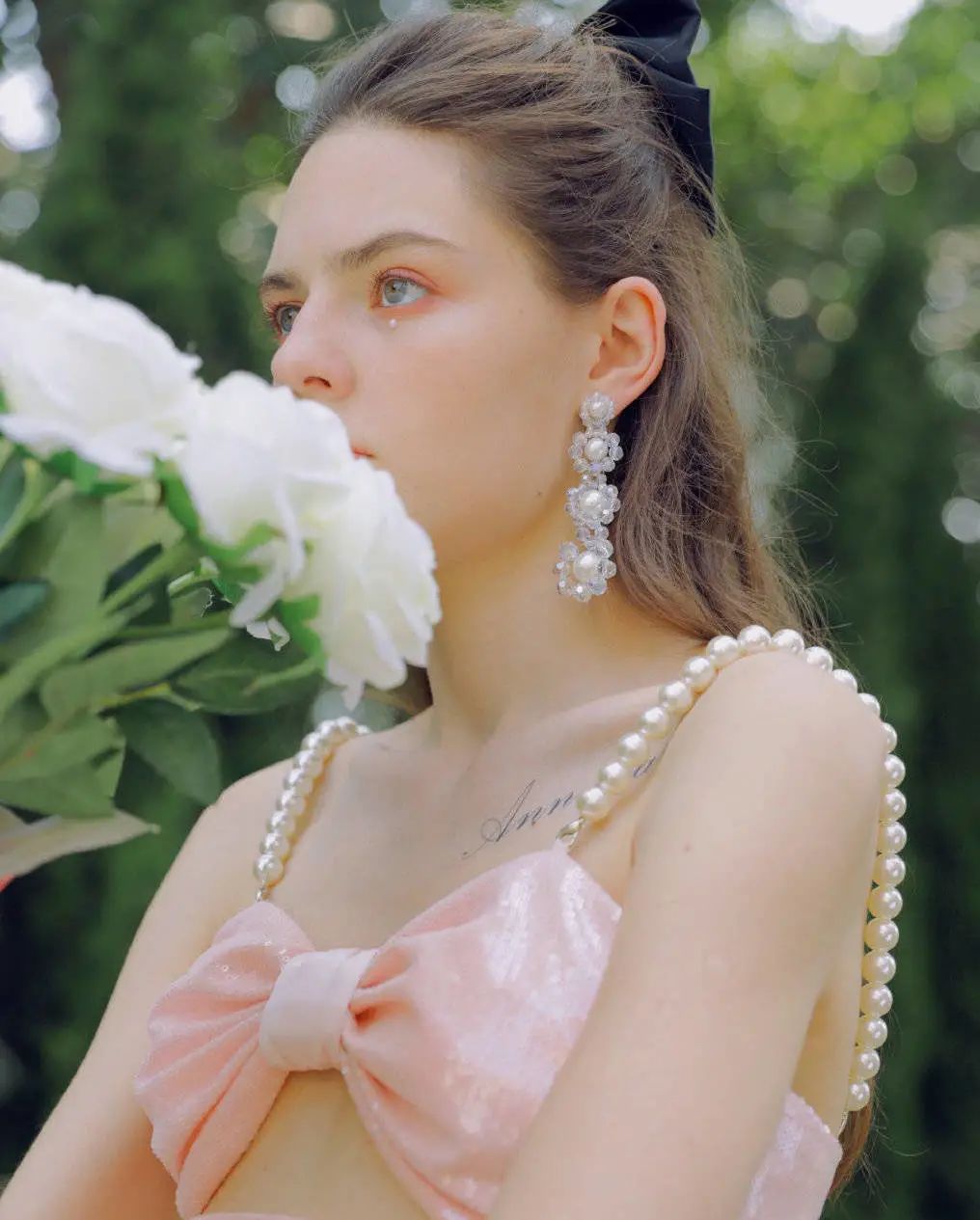 珍珠耳钉优雅永不过时,经典大方的耳钉