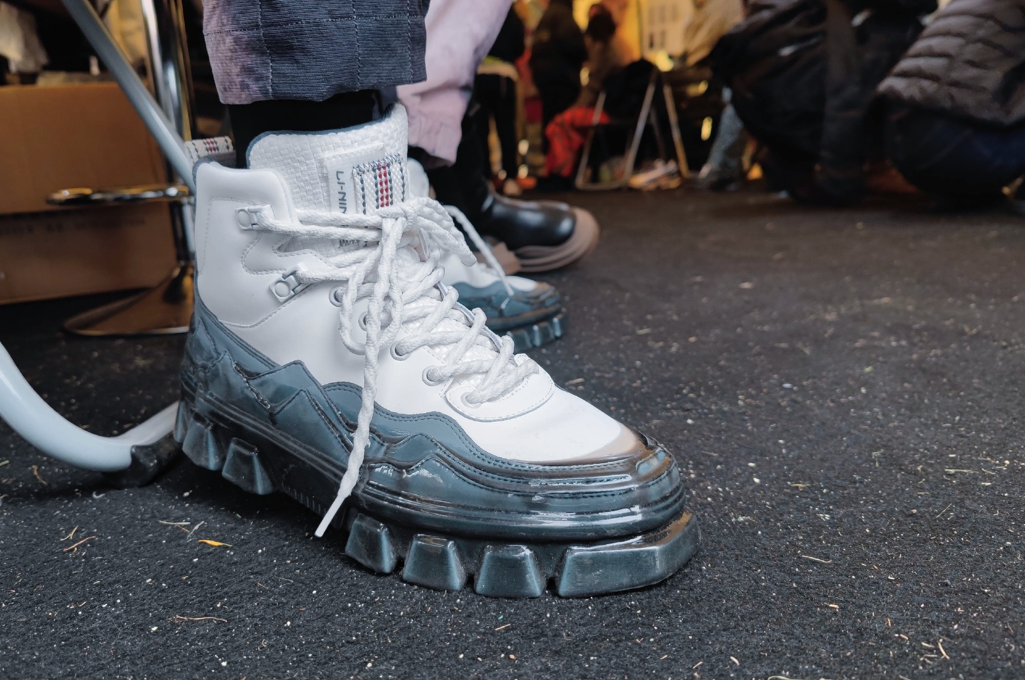 李宁鞋子时装周秀款,李宁走秀款鞋女鞋板鞋