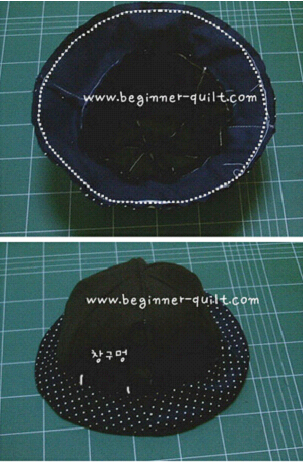 夏季女士帽子最新款裁剪教程,适合大脸戴的帽子的裁剪方法