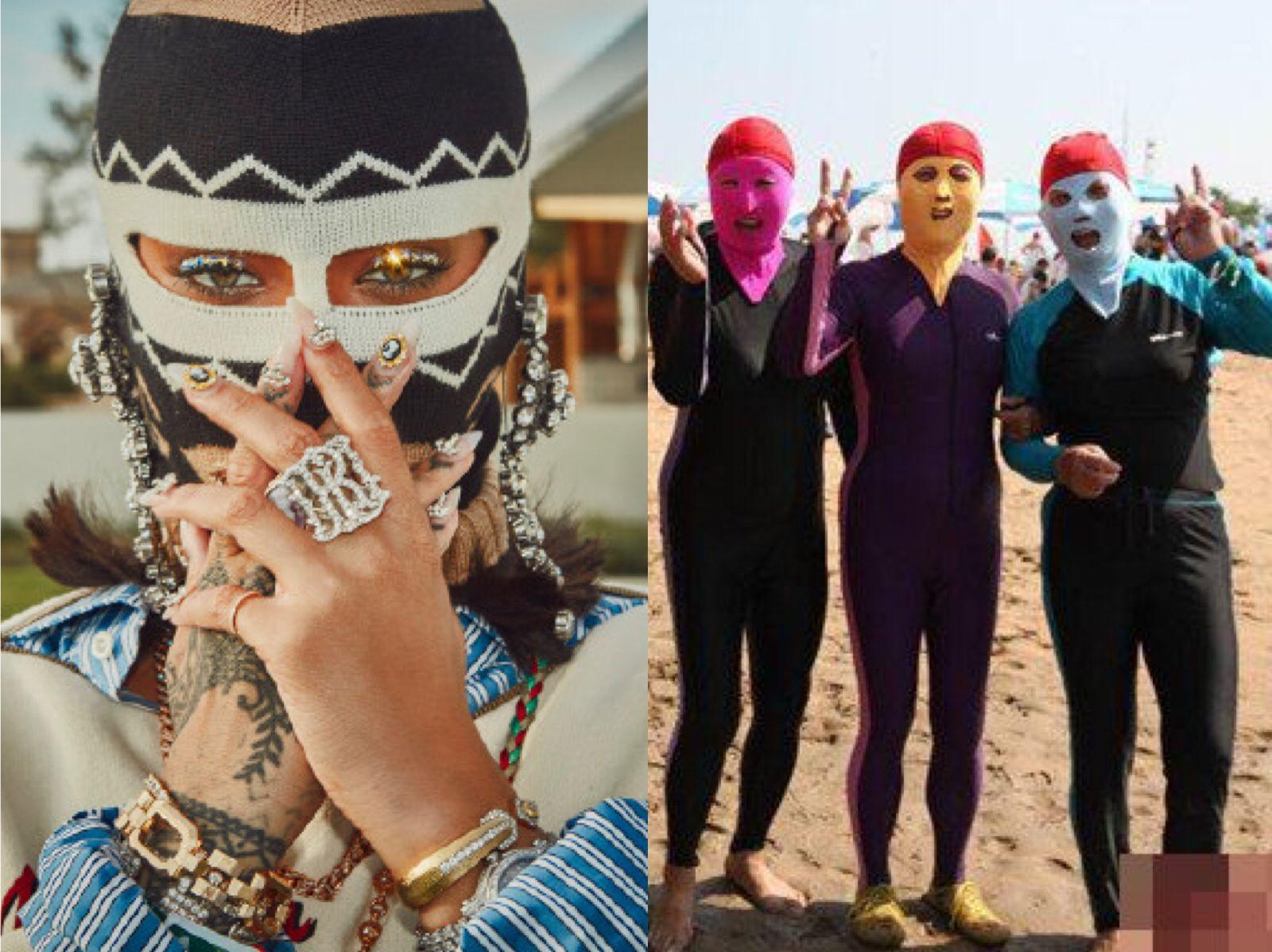 “中国大妈”引领世界潮流，LV再次模仿推出防晒面罩