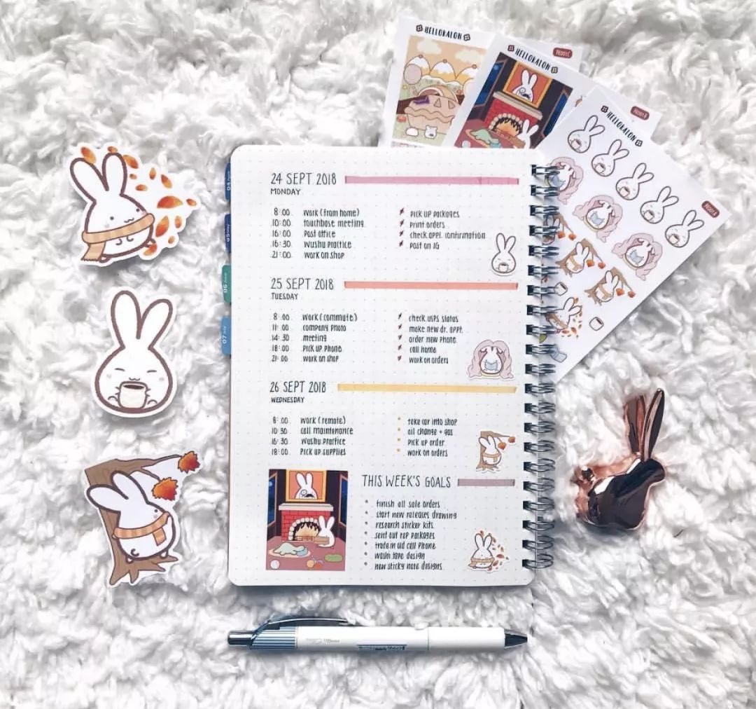 又简单的又好看手帐排版,超简单的手帐排版教程