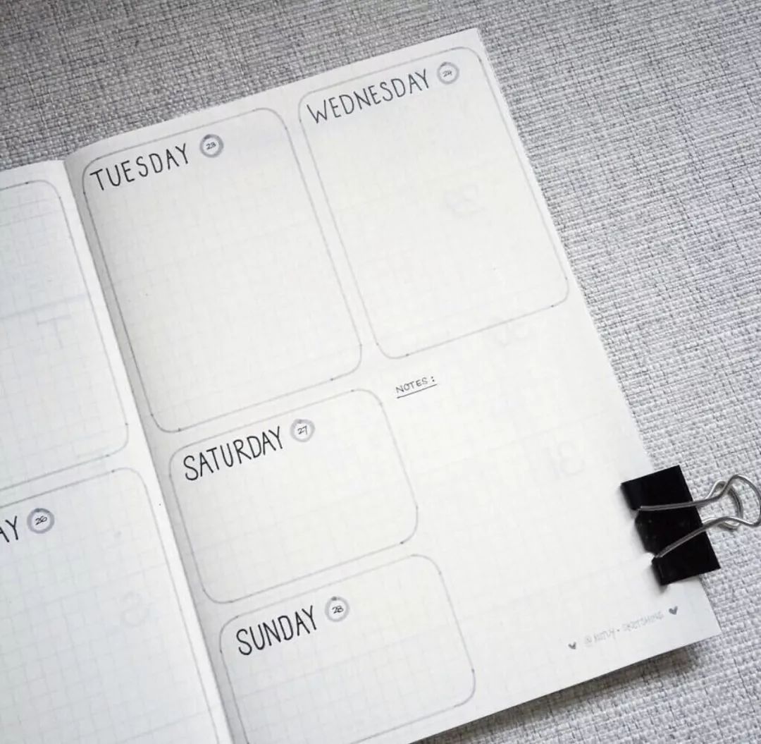 又简单的又好看手帐排版,超简单的手帐排版教程