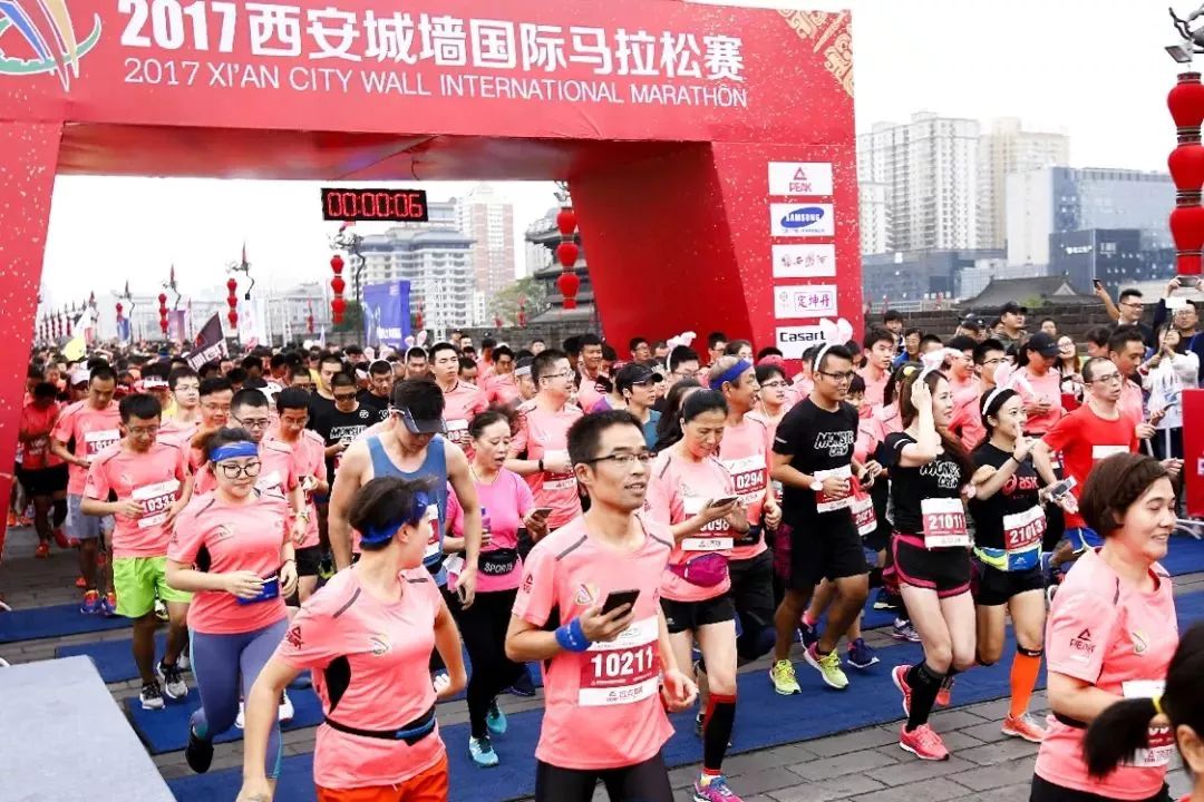 11月西安城墙马拉松,西安城墙三星国际马拉松赛