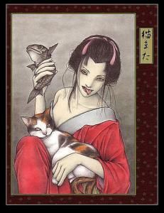 日本人和猫的关系,为什么日本人这么喜欢女生