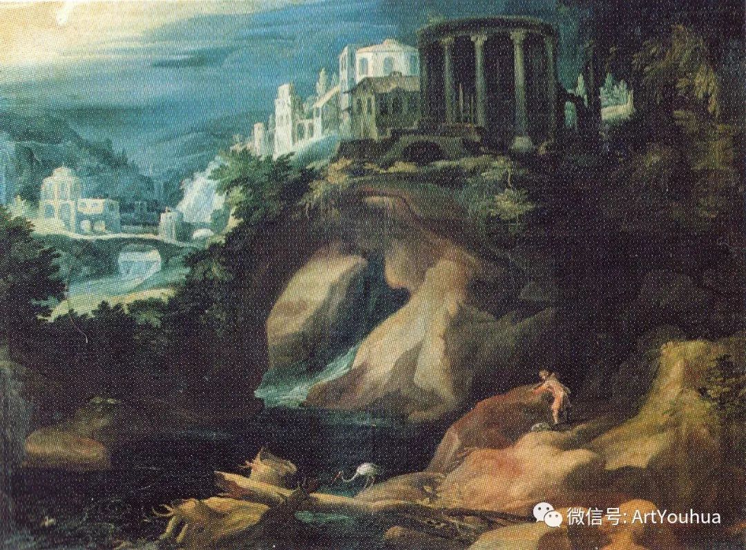 欧洲画家油画风景写生,奥地利画家油画风景作品欣赏