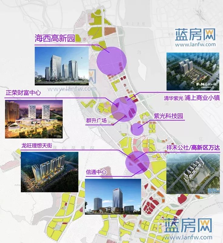 这么多!福州即将新建11个大型商圈!没数真想不到四区闽侯都有份!