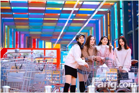 赣州中创花生唐购物广场人气,中创沃尔玛开业时间