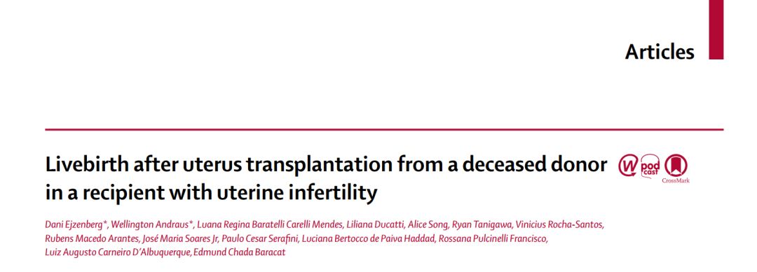柳叶刀人造子宫,柳叶刀移植
