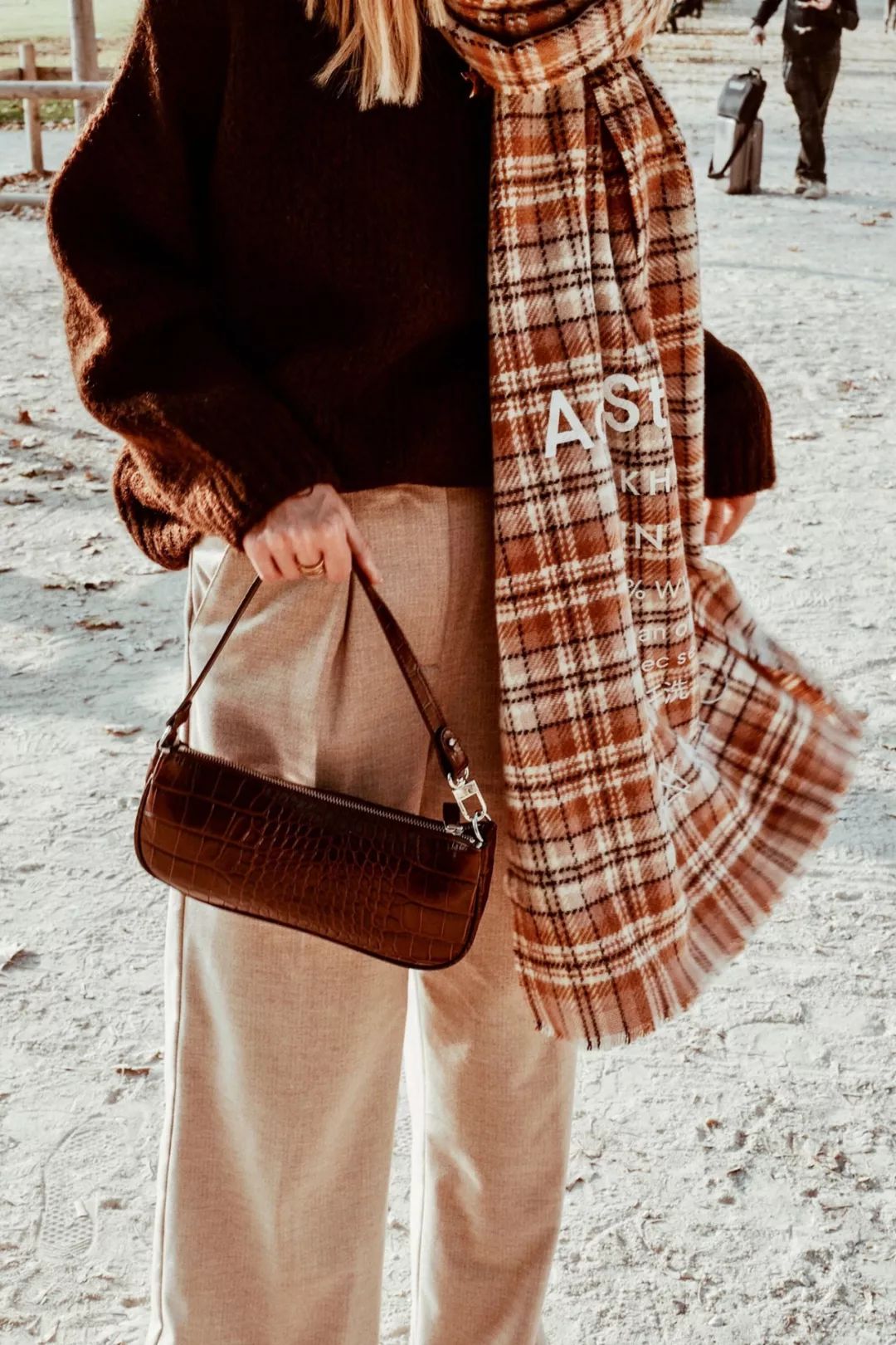 简单又好看的围巾多种造型,又好看又洋气的围巾