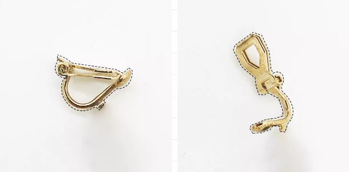 耳夹高级感珍珠,精致耳夹高级感珍珠元素