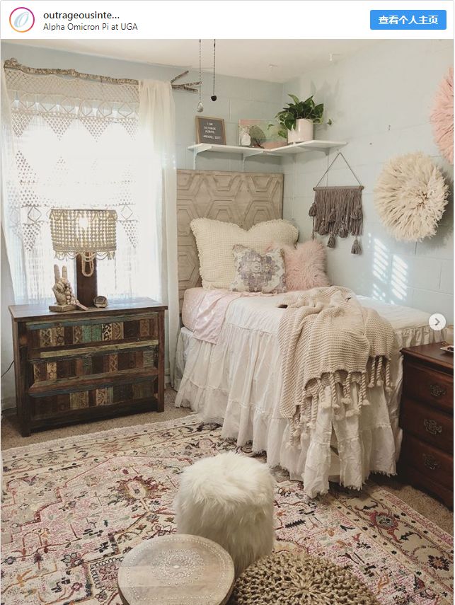 比较火的大学寝室,ins上的大学宿舍