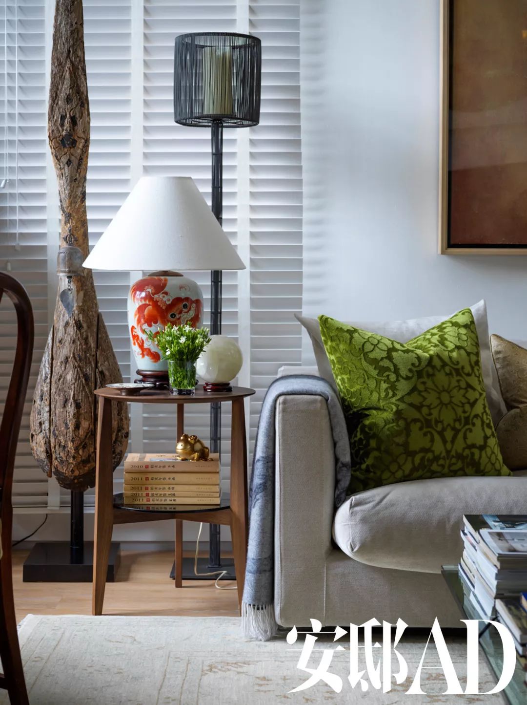 从投行界到设计圈,他给自己建了个“室内桃源”