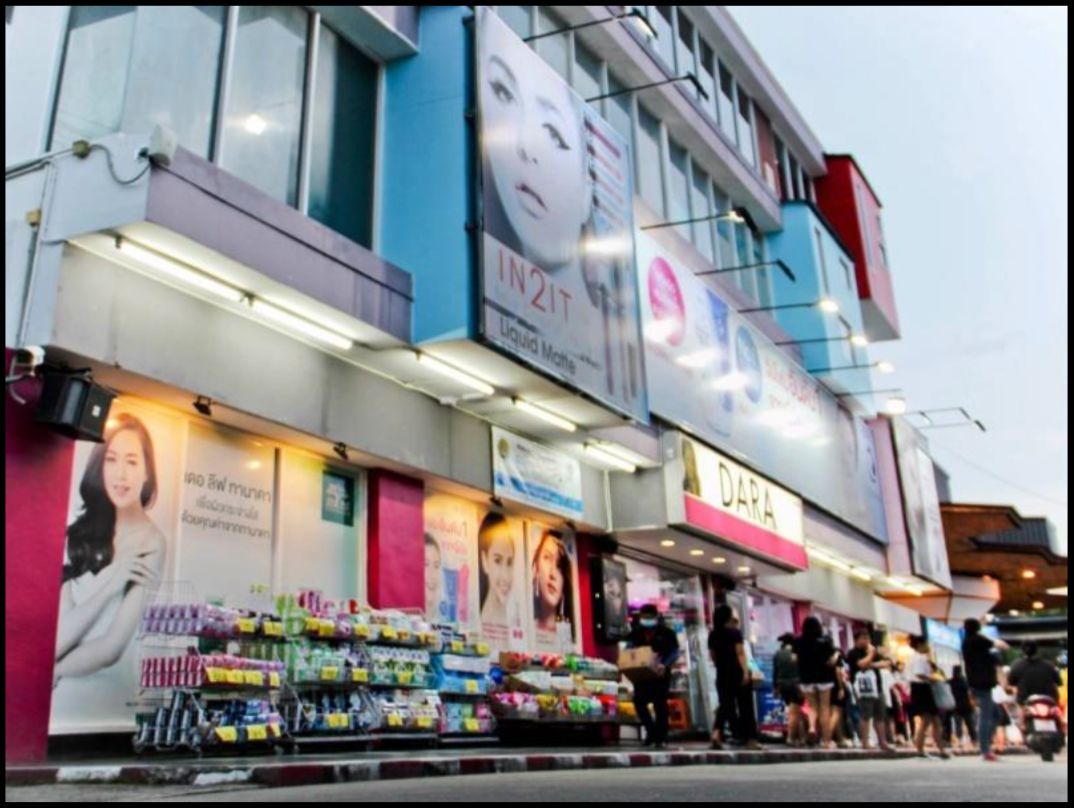 清迈化妆品网红店,清迈美女多吗