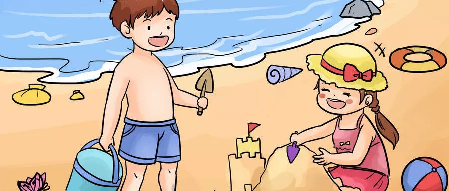 「注意」寒假带孩子去海边玩？那可要小心孩子玩沙土！