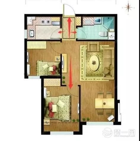 店铺门对店铺门怎么化解,主卧门对次卧门怎么化解