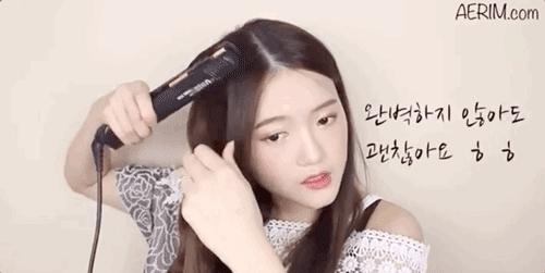 中长发是齐的还是有层次的好看,中长发怎么样烫发