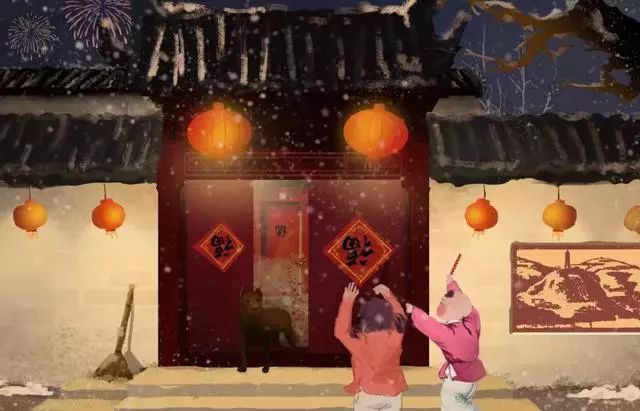 春节经典古诗词元日,元日拜年的诗句