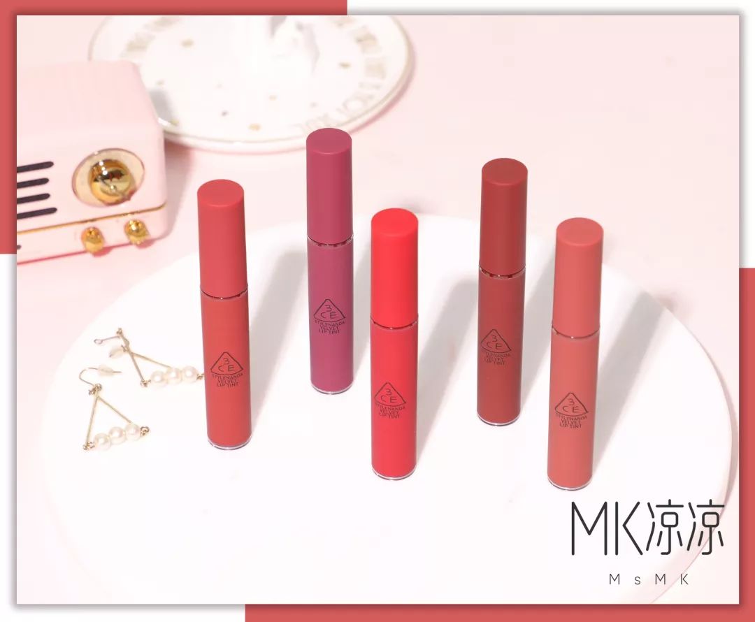 3ce网红透明口红,网红3ce丝绒唇釉