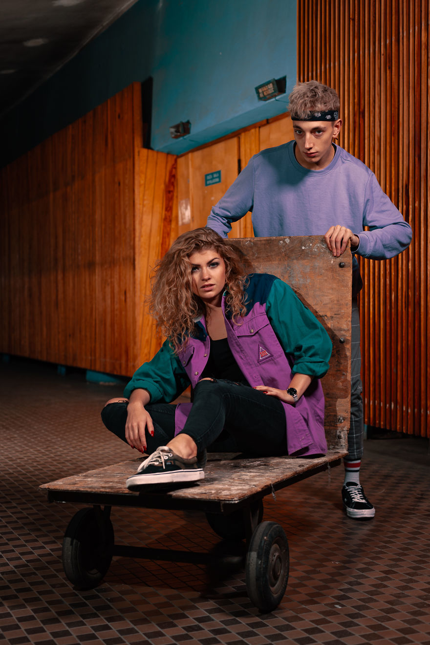 复古破旧风照片,废弃工业风写真