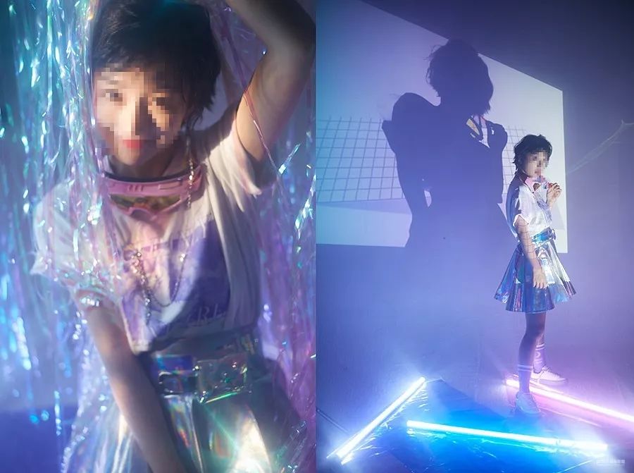 拍照蒸汽波,蒸汽波人像拍照