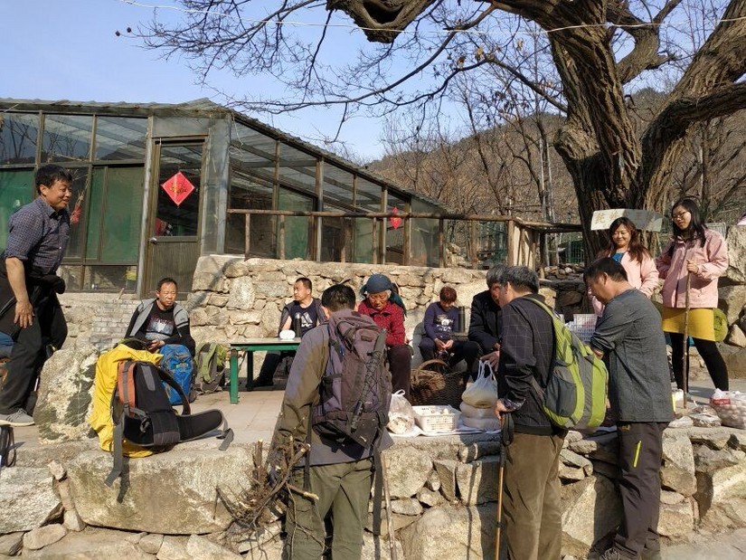 济南梯子山穿越徒步攻略,长清梯子山一日游最佳路线图