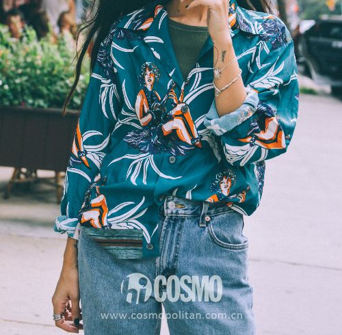 时髦办|穿上昊然弟弟的方领白衬衫，我有初恋的感觉