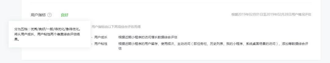 小程序评价指标,深扒小程序