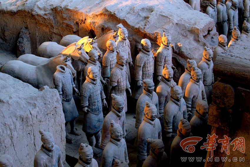 秦始皇兵马俑出土秘密,关于秦始皇兵马俑的历史现状