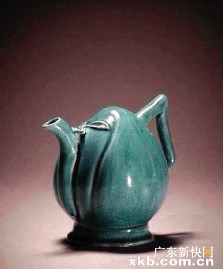 孔雀绿釉颜色图片,摄人心魄的孔雀绿釉