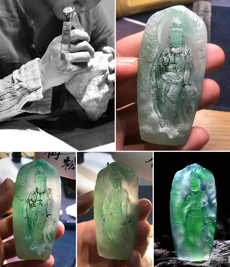 爱戴玉和金钻石的人,爱戴玉的人