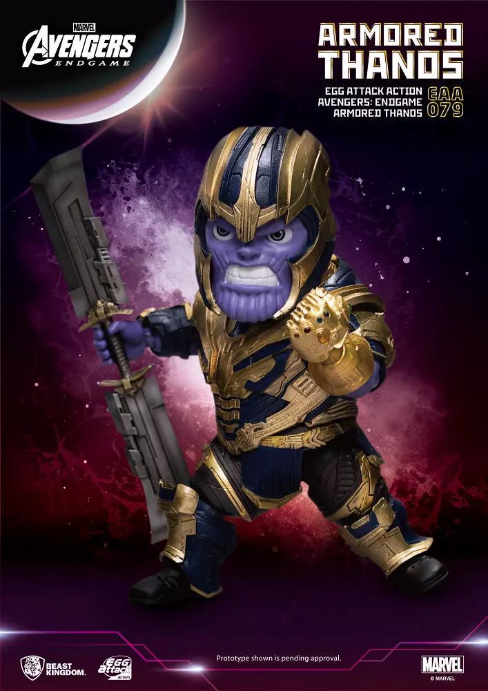 复联四戴上灭霸手套的绿巨人手办,复联4灭霸模型多少钱