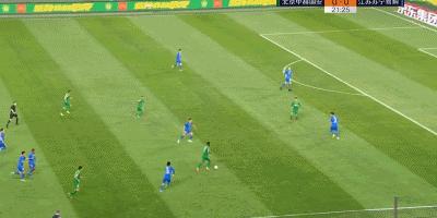 张玉宁超级世界波破门,张玉宁巴坎布推射