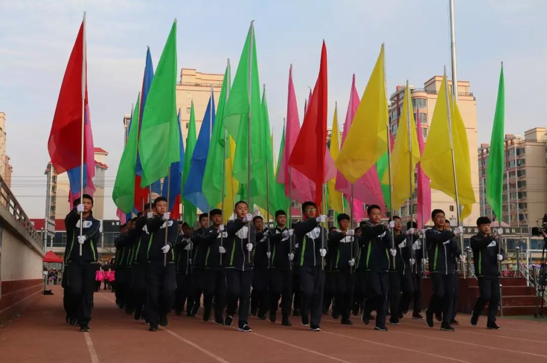 定格校园最美瞬间,明德初中第九届田径运动会